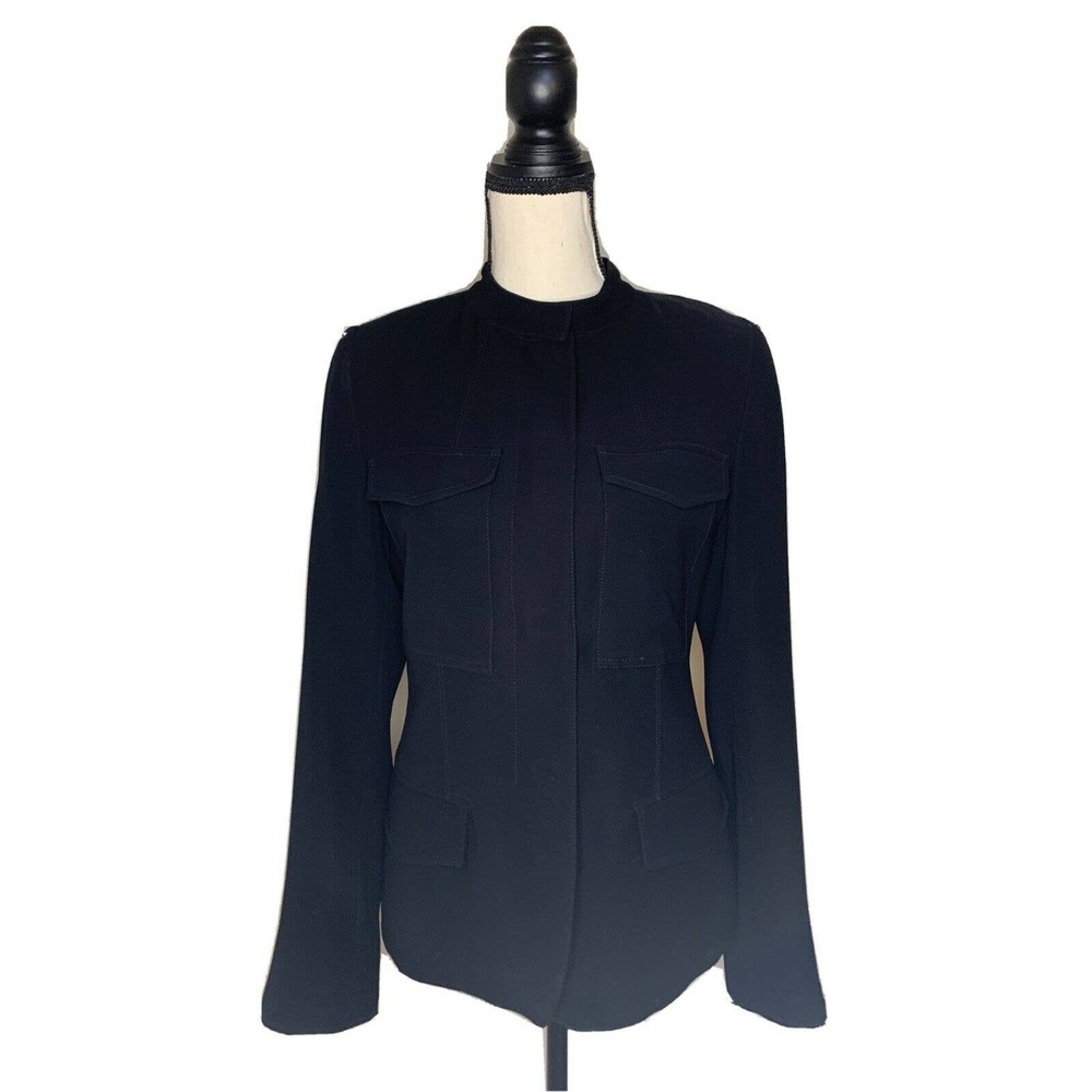 DKNY Donna Karan Blazer Military Style Jacket